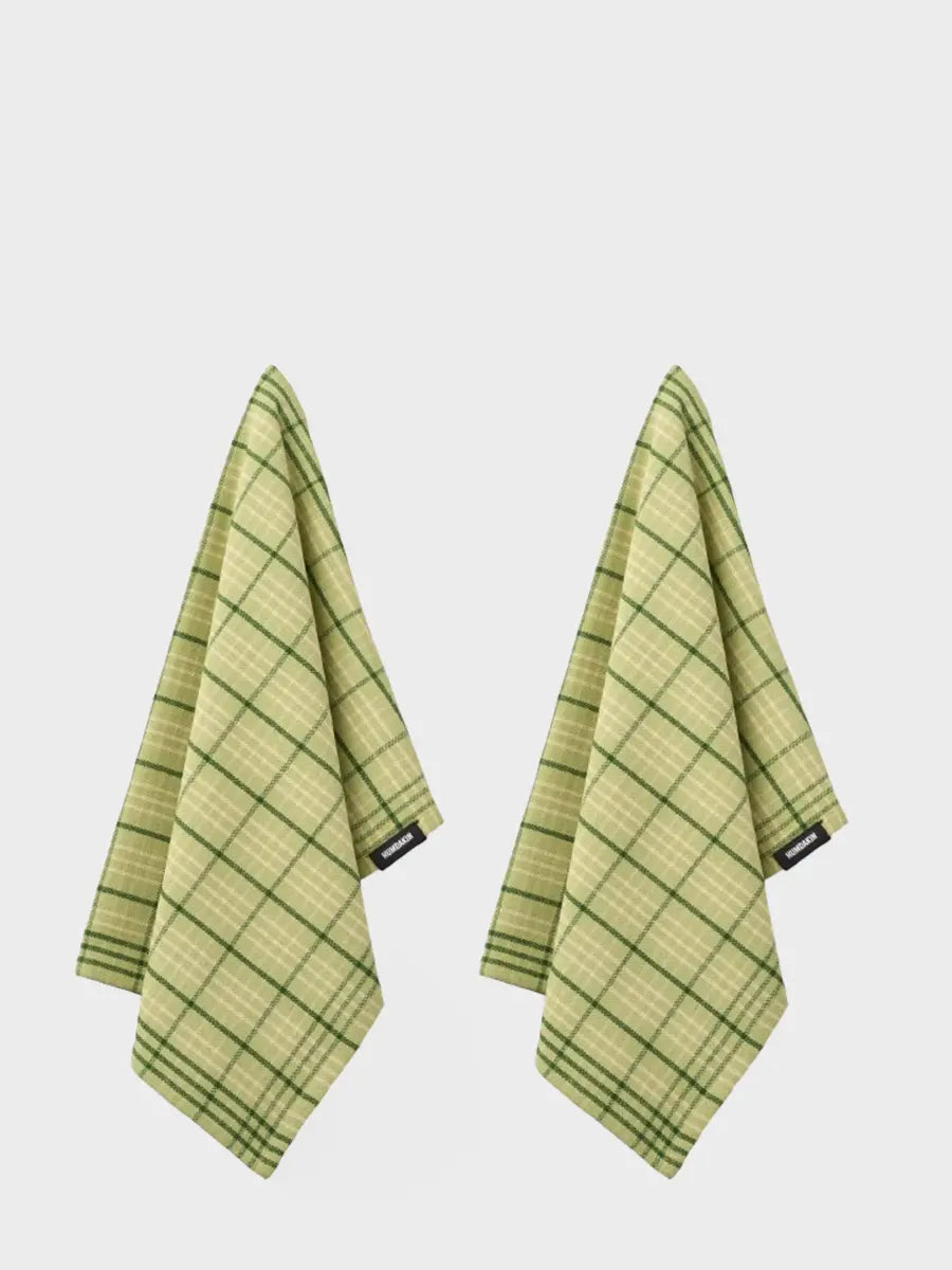 HUMDAKIN Økologisk Viskestykke - 2 stk Organic Textiles 243 Garden Legacy